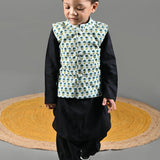 Little Royals Kurta Set With Jacket