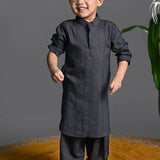 Little Royals Kurta Set With Jacket