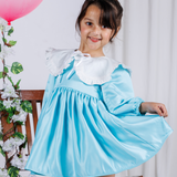 Morning Mist Peter Pan Collar Dress