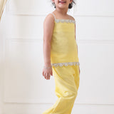 Sunflower Grace Lace Suit Set
