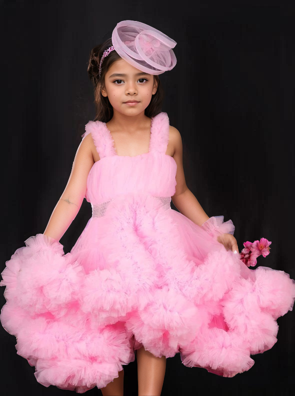 Girls rose dress hot sale