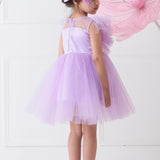 Pearl Handcrafted Lilac Joy Frock