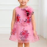 Twirl In Bloom A Line Dress