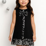 Galaxy Glow Sequin Party Dress