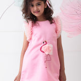 Flamingo Frills Joy Tunic Dress