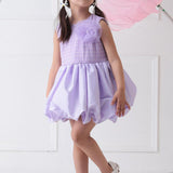 Lavender Polka Bubbly Joy Frock