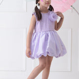 Lavender Polka Bubbly Joy Frock