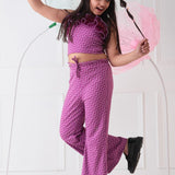 Plum Ripple Joy Coord Set