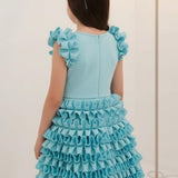 Frosted Frills Party Dress