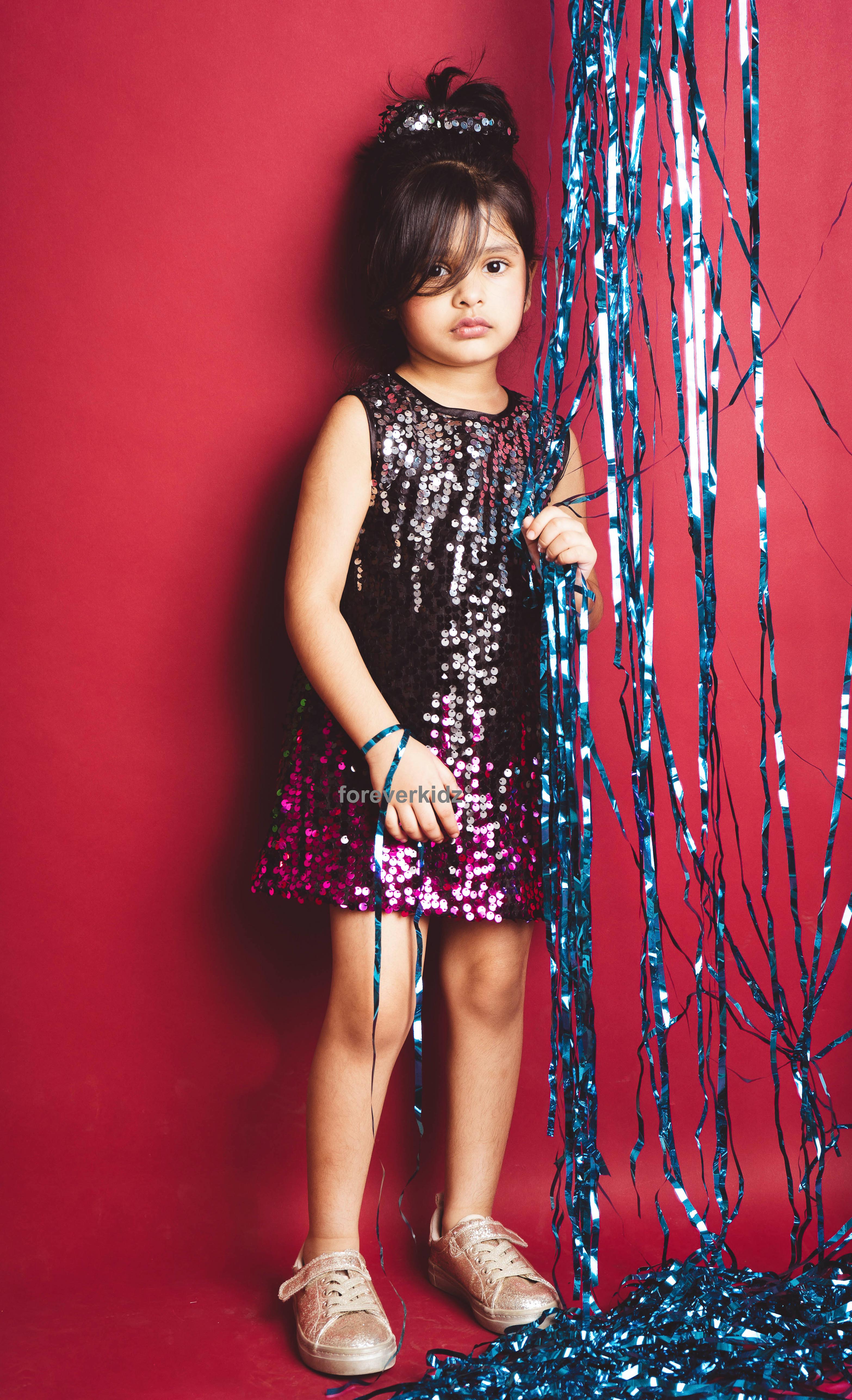 Midnight Shimmer Party Dress ForeverKidz Midnight Shimmer Party Dress ForeverKidz