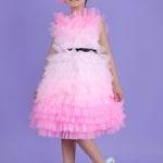 Pink Tiered Frock