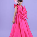 Long Bow Gowns for Parties