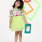 Fruit Salad Frock For Lil Girls