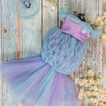 Blue Mermaid By the Sea Dress