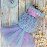 Blue Mermaid By the Sea Dress