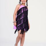 Purple Tunic Dress for Girls