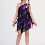 Tunic Dress in Purple Colour