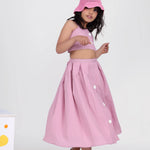 Mauve Fling Skirt for Little Girls