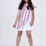 White Fringe Dress