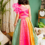 Boho Style Lehenga for Little Girls