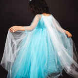 Blue Colour Queen Elas Dress