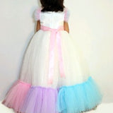 Lengthy Unicorn Gown with Twirls