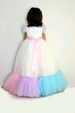 Lengthy Unicorn Gown with Twirls