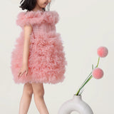 Peach Lemonade Ruffle Dress