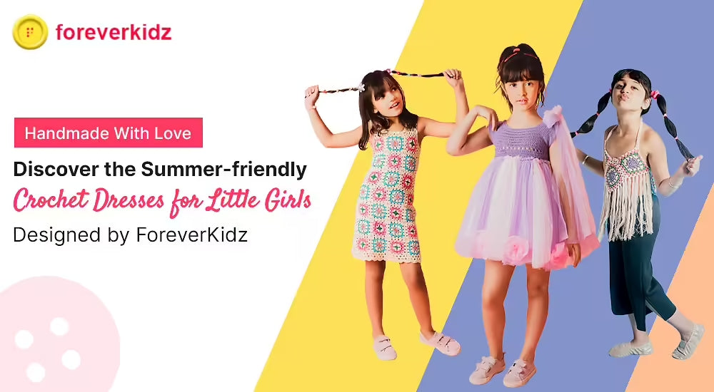 Handmade With Love: Discover the Summer-friendly Crochet Dresses for Little Girls Designed by ForeverKidz