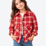 Red Check Shacket