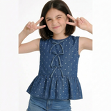 Peplum Frill Top