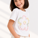 Floral Applique Top