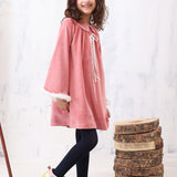 Velvet Peter Pan Tunic Dress