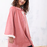 Velvet Peter Pan Tunic Dress