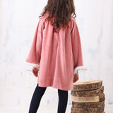 Velvet Peter Pan Tunic Dress