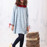 Mini Hearts Peter Pan Tunic Dress