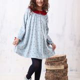 Mini Hearts Peter Pan Tunic Dress