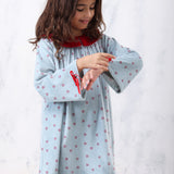 Mini Hearts Peter Pan Tunic Dress