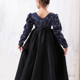 Midnight Grace Velvet Gown