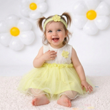 Tiny Lace Sunshine Frock