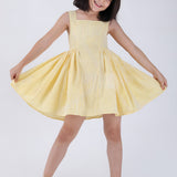 Pin Stripe Gathered Frock