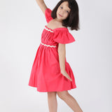 Tiered Zig Zag Dress