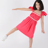Tiered Zig Zag Dress