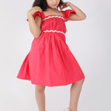 Tiered Zig Zag Dress