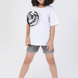 Trimmed Rose Tee