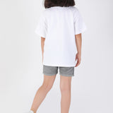 Trimmed Rose Tee