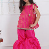 Nargis Brocade sharara set