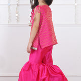 Nargis Brocade sharara set