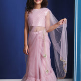 Rose Adaa Pre Stiched Saare