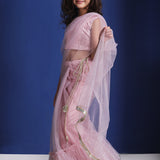 Rose Adaa Pre Stiched Saare